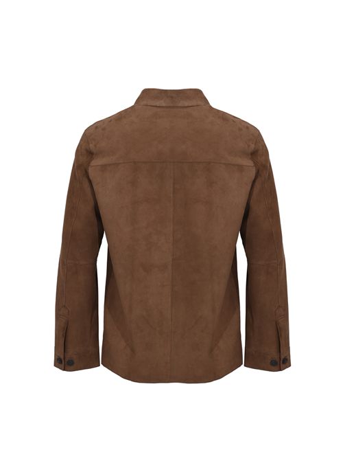 Giacca Mimas in suede LEATHER AUTHORITY | MIMAS126